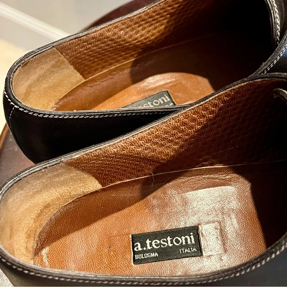 A Testoni men’s 12 monk strap Italy - Picture 5 of 9